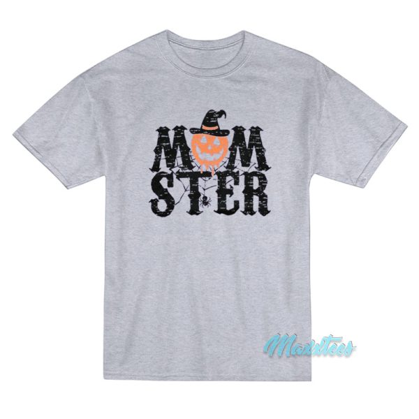 Momster Halloween Pumpkin T-Shirt
