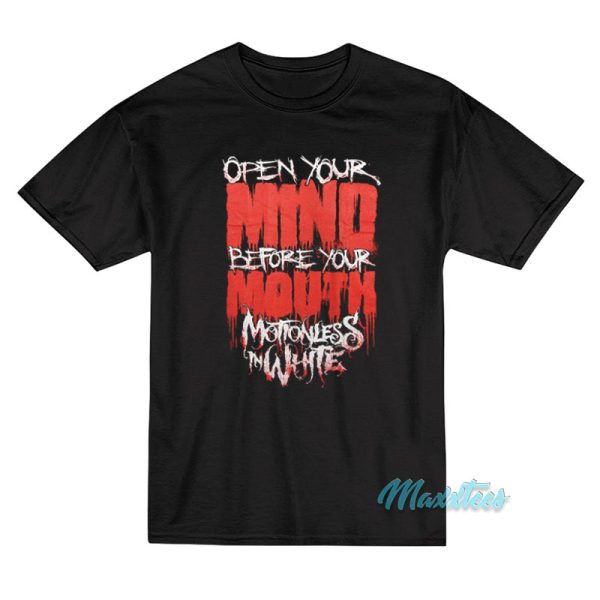 Motionless In White Open Your Mind T-Shirt