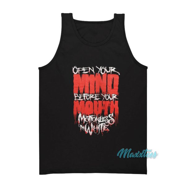 Motionless In White Open Your Mind Tank Top