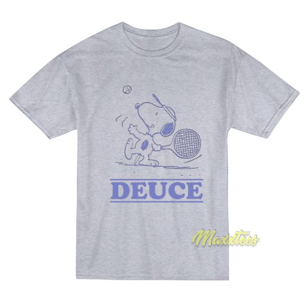 Peanuts Deuce Tennis T-Shirt