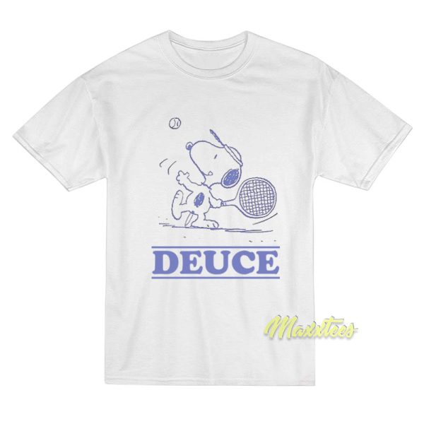Peanuts Deuce Tennis T-Shirt