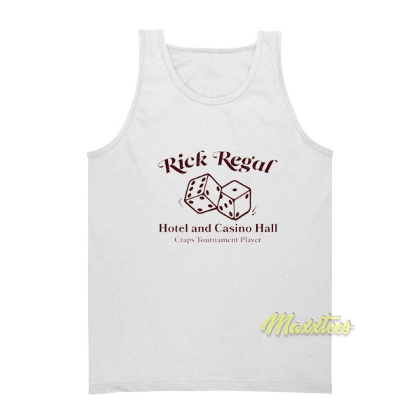 Ricky Regal Hotel and Casino Hall Tank Top
