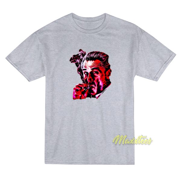 Robert De Niro Smoking Mafia T-Shirt