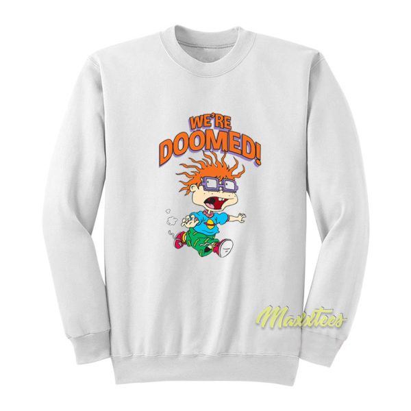 Rugrats Chuckie We're Doomed Sweatshirt