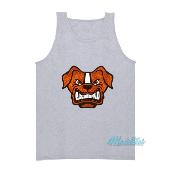 Scary Cleveland Dog Tank Top