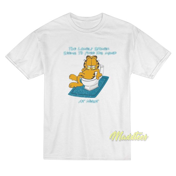 The Lonely Stoner Seems To Free His Mind T-Shirt