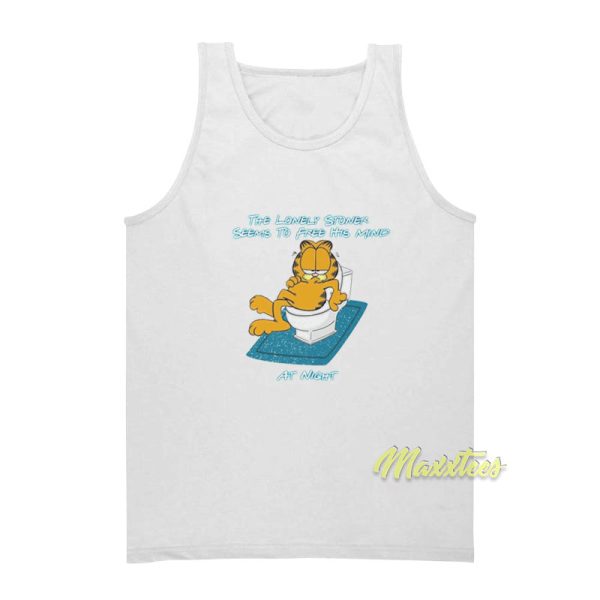 The Lonely Stoner Seems To Free His Mind Tank Top