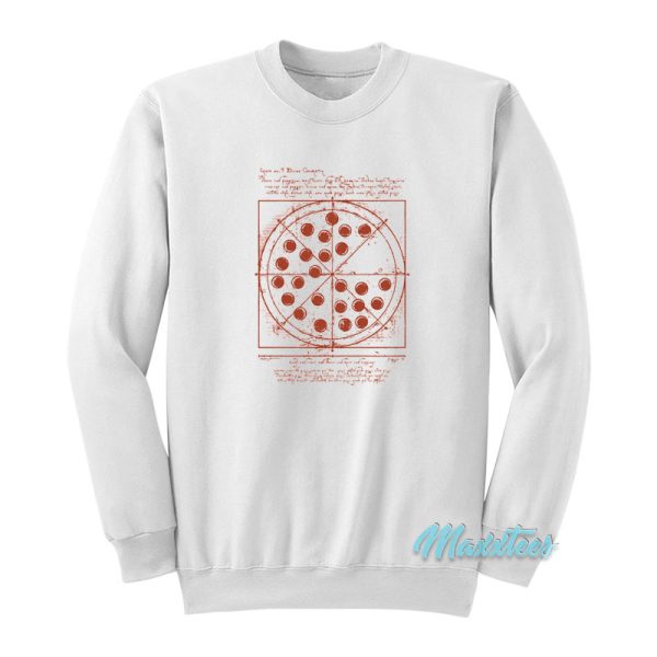 Tom Holland Vitruvian Pizza Sweatshirt