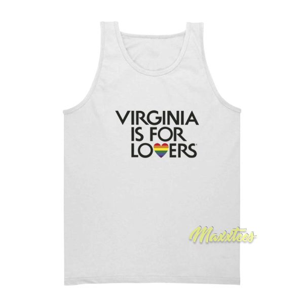 Virginia Is For Lovers Pride Tank Top