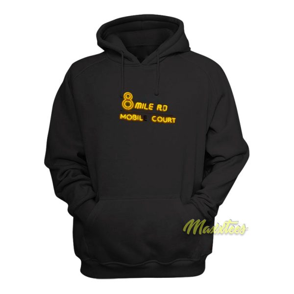 8 Mile Rd Mobile Court Hoodie