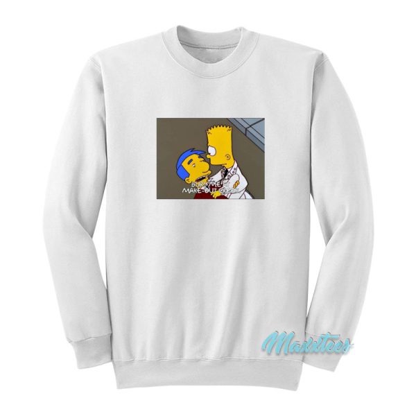 Bury Me At Make-Out Creek Simpsons Sweatshirt
