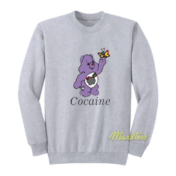 Cocaine Care Bear Sweatshirt
