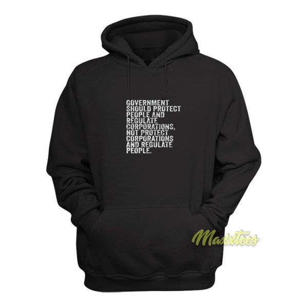 Government Should Protect People and Regulate Hoodie