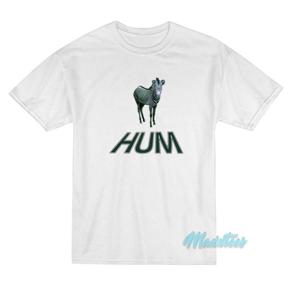 Hum Zebra You'd Prefer An Astronaut T-Shirt