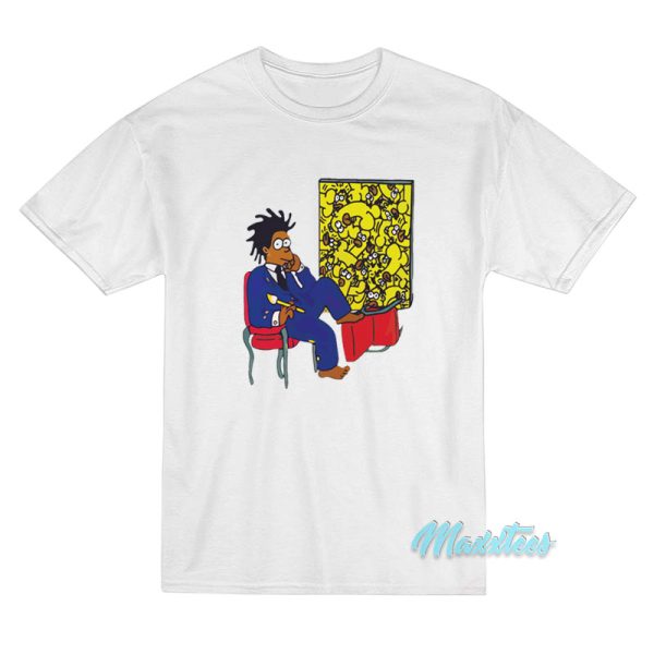 Jay Z Basquiat Simpsons T-Shirt