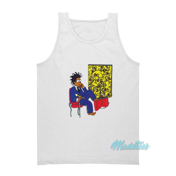 Jay Z Basquiat Simpsons Tank Top