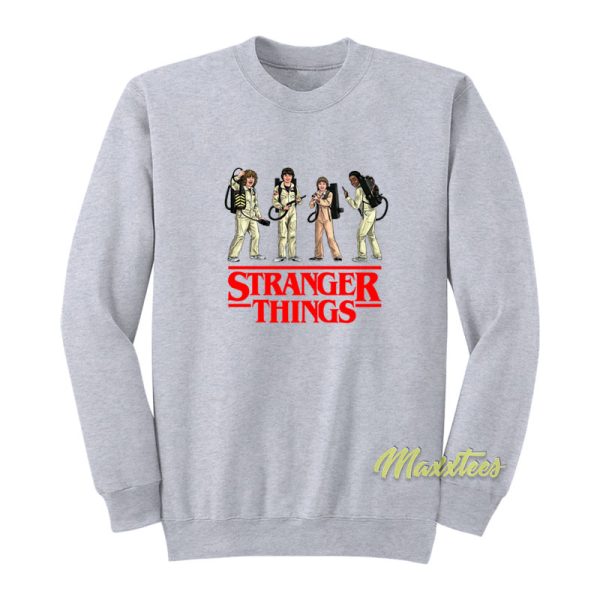 Stranger Things Ghostbuster Sweatshirt