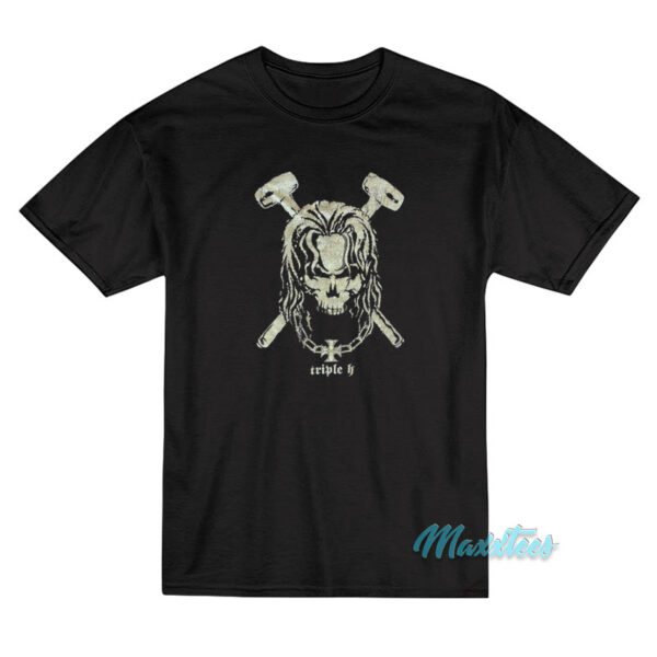 Triple H The Hammer Skull T-Shirt