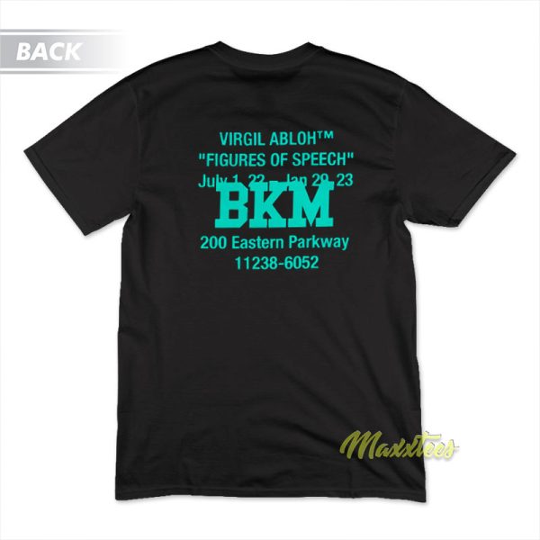 Virgil Abloh Disney Figures of Speech BKM T-Shirt