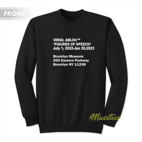 Virgil Abloh Figures of Speech x Disney Sweatshirt