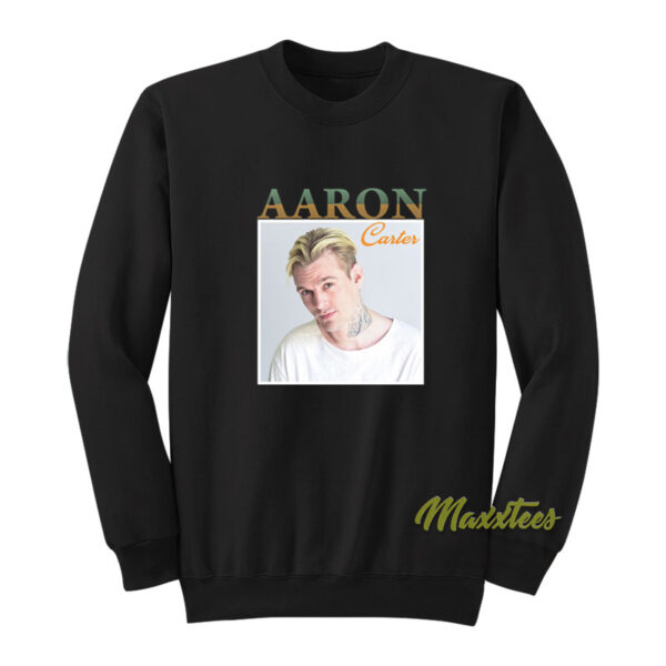 Aaron Carter Rip Sweatshirt