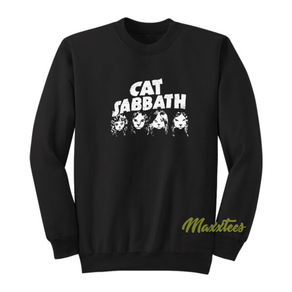 Black Sabbath Cat Sweatshirt