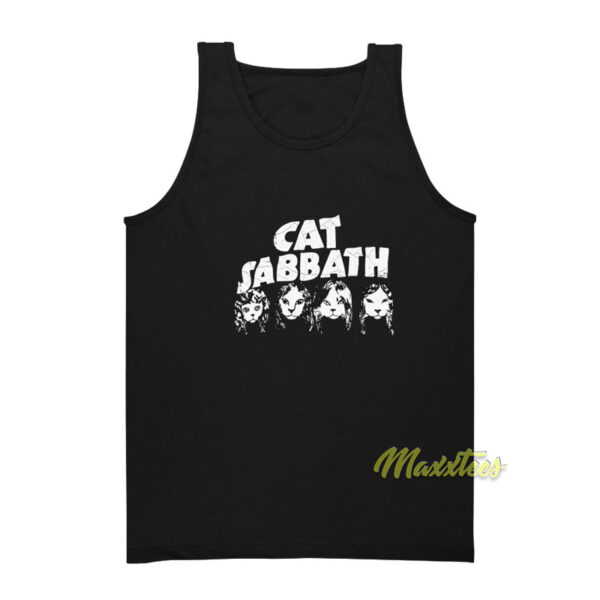Black Sabbath Cat Tank Top