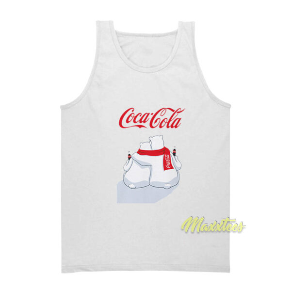 Coca Cola Polar Bear Christmas Tank Top