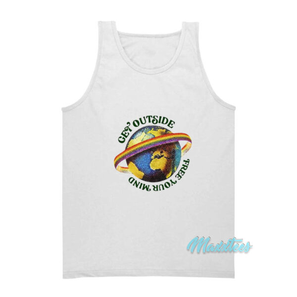 Mac Demarco Get Outside Free Your Mind Tank Top