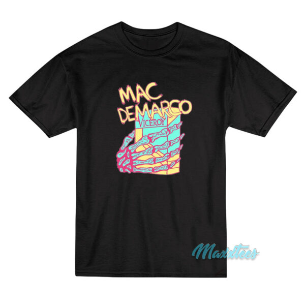 Mac Demarco Viceroy Hand Skeleton T-Shirt