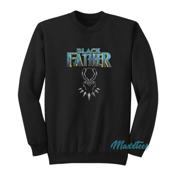 Marvel Black Panther Black Father Sweatshirt