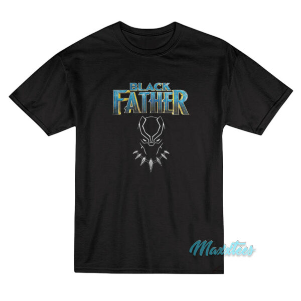 Marvel Black Panther Black Father T-Shirt