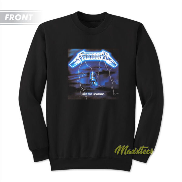 Metallica Ride The Lightning Sweatshirt