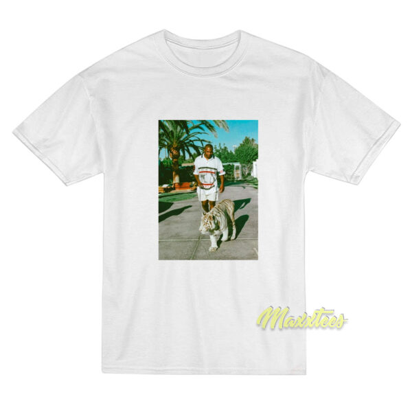 Mike Tyson Walking Tiger T-Shirt