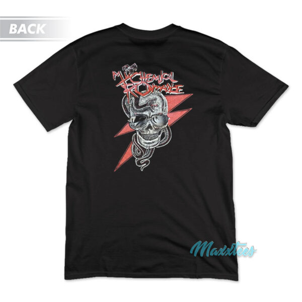 MCR Spider American Flag Skull T-Shirt