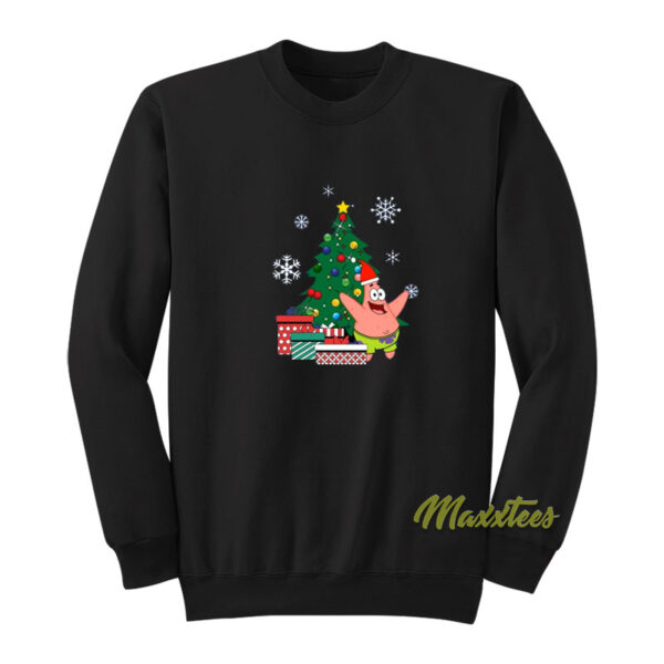 Patrick Star Around The Christmas Tree Sweatshirt