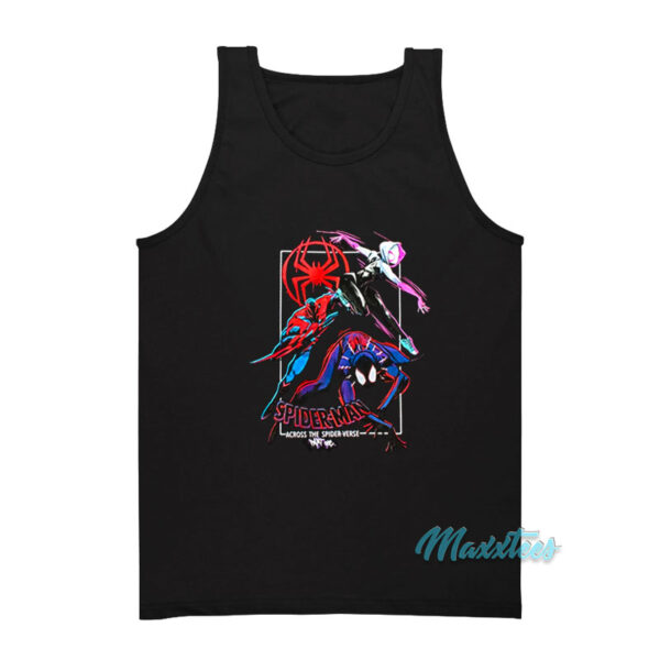 Spider Man Across The Spider Verse Tank Top