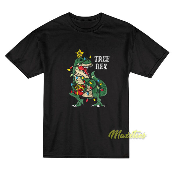 Tree Rex Christmas T-Shirt