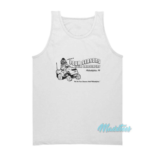 Gritty Four Seasons Total Landscaping Tank Top