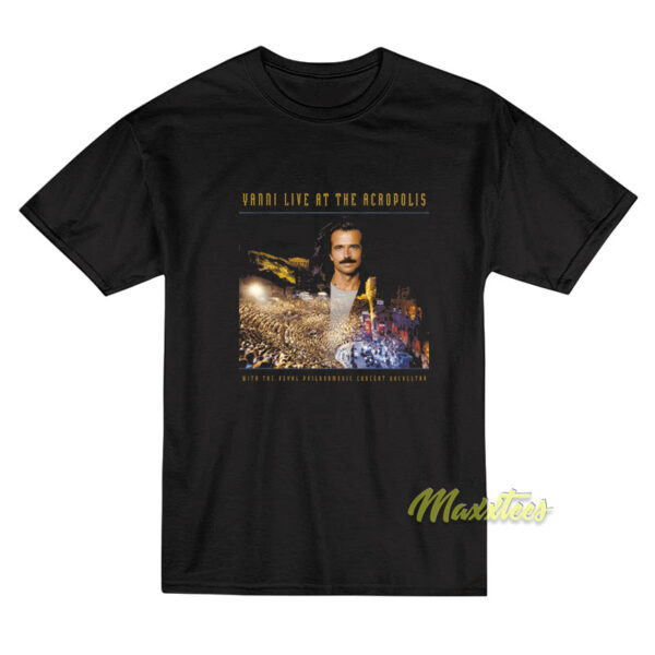 Yanni Live At The Acropolis T-Shirt