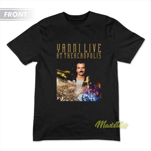 Yanni Live At The Acropolis The Symphony T-Shirt