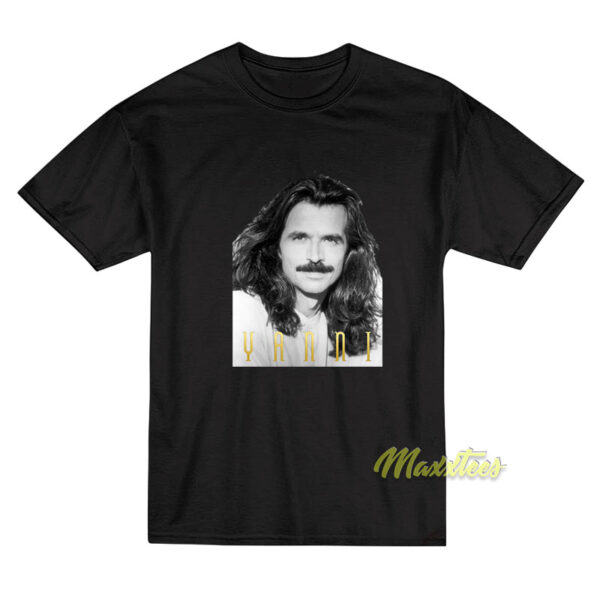 Yanni Mustache T-Shirt