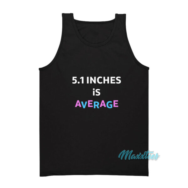 5.1 Inches Is Average Tank Top