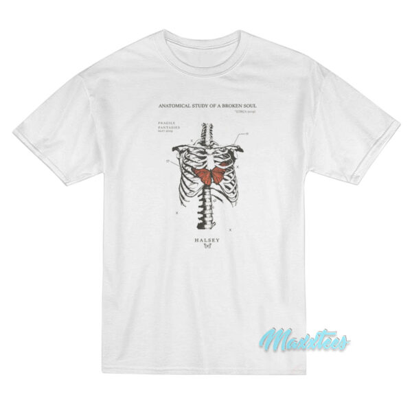 Anatomical Study Of A Broken Soul Halsey T-Shirt