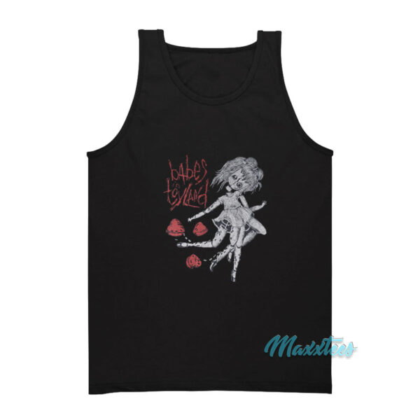 Babes In Toyland Wash Sticky Hearts Tank Top