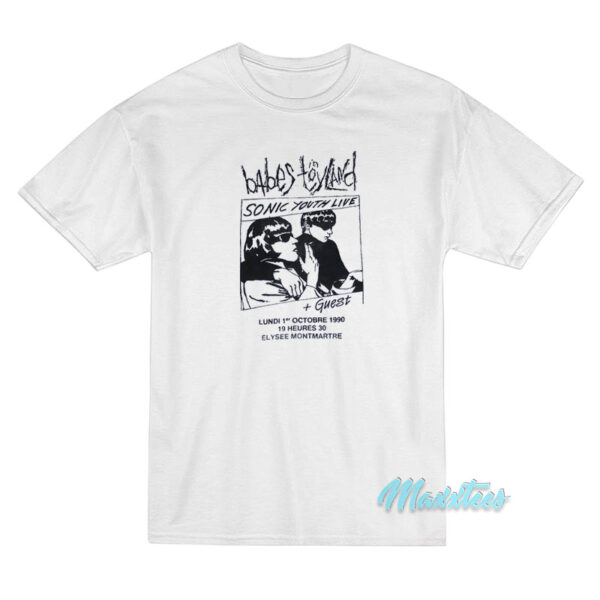 Babes In Toyland x Sonic Youth Live T-Shirt