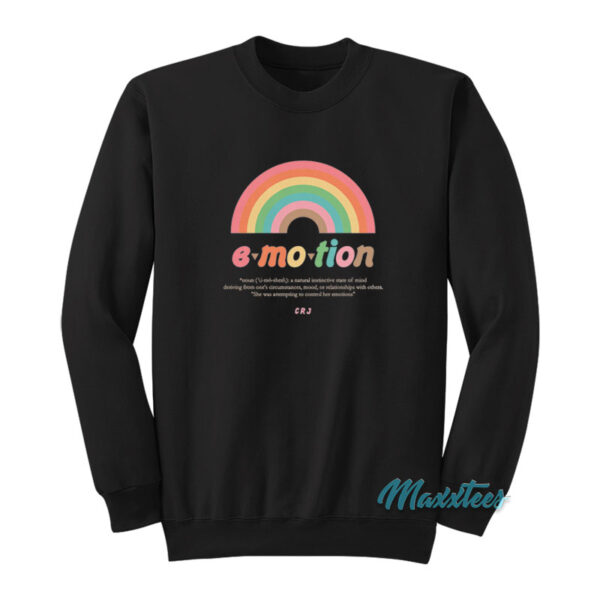Carly Rae Jepsen Emotion CJR Rainbow Sweatshirt