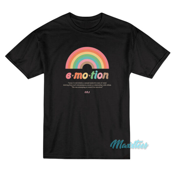 Carly Rae Jepsen Emotion CJR Rainbow T-Shirt