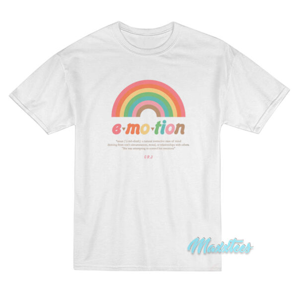 Carly Rae Jepsen Emotion CJR Rainbow T-Shirt