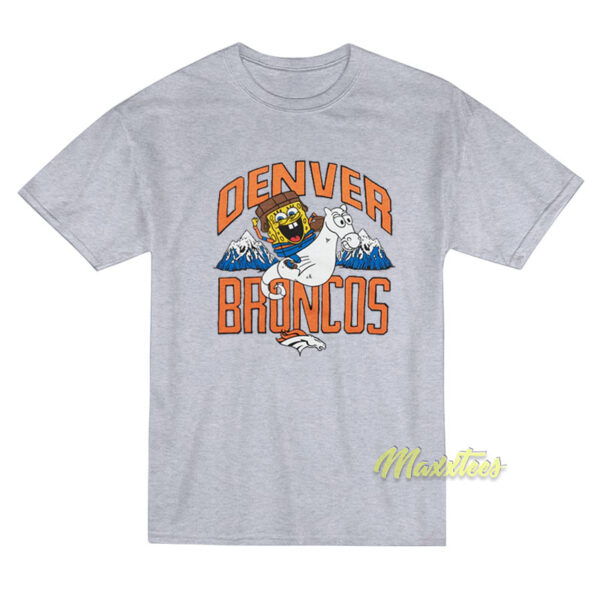 Denver Broncos Spongebob T-Shirt